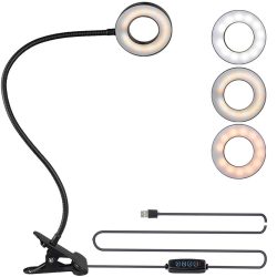 LED Desk Light with Clamp for Video Conference
