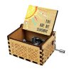 You are My Sunshine Wood Music Box