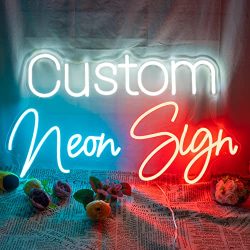 Home Background Custom Neon Signs