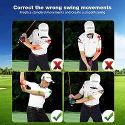 Gesture Practicing Golf Swing Training Aid