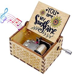 You Are My Sunshine Music Box Sunflower