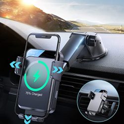 iPhone Galaxy S22/S20+ Wireless Fast Car Charger