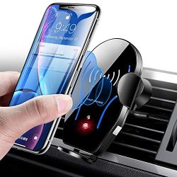 iPhone Fast Charging Wireless Car Charger Moun