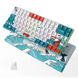 Unique keyboard desing with Swappable Wireless Mechanical Keys