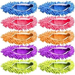 Mop Slippers Shoes 5 Pairs