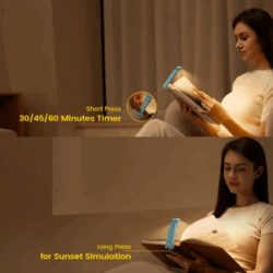 6000K Foldable Book Light with Enhanced Coverage – Ideal for Bedside Reading or On-the-Go Travel
