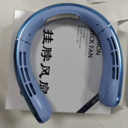 Xiaomi Bladeless Hanging Neck Fan with 100 Adjustable Speeds & 8000mAh USB Rechargeable Battery for Portable Cooling