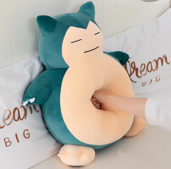 Giant Snorlax Plush Toy, 200cm soft and cuddly, perfect for kids and home decor. 