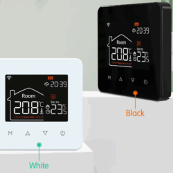 Smart WiFi Thermostat for Electric Floor Heating – Precise Temperature Control with Voice Activation