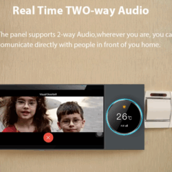 6" Tuya Smart Home Control Panel – Seamless Temperature and Music Management for Modern Living