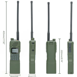 Baofeng AR-152 Powerful 15W Walkie Talkie with 12000mAh Battery & Long Range Communication – Perfect for Outdoor Adventures!
