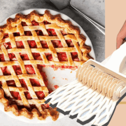 Durable Pastry Roller Cutter for Effortless Lattice Pie Crust & Perfect Pizza Slices