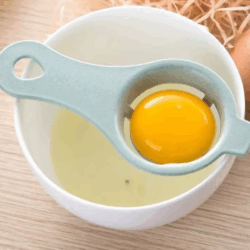 Eco-Friendly Wheat Straw Egg Separator – Quick Yolk Separation for Easy, Mess-Free Cooking