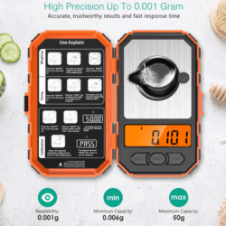 High Precision Pocket Digital Scale – Ideal for Jewelry and Gold Weighing
