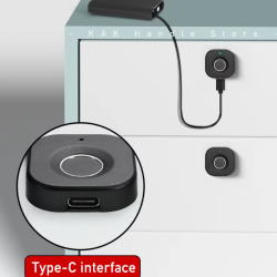 Keyless Biometric Fingerprint Cabinet Lock – Smart Security for Drawers and Doors