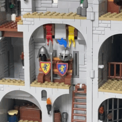 Medieval Lion King Knights Castle Building Set – 4514 Pieces for Creative Play