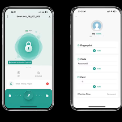 RAYKUBE M5 Smart Fingerprint Door Lock with Multiple Unlock Methods for Secure Entry