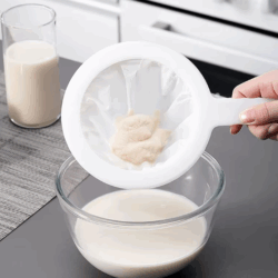 Ultra-Fine Nylon Mesh Strainer for Smooth Soy Milk & Coffee Filtration – Perfect for Kitchen Use